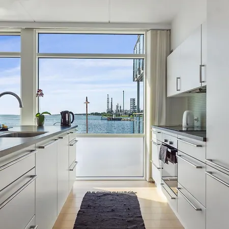 Apartment Luksusbolig Ved Havn Med Privat Badebro